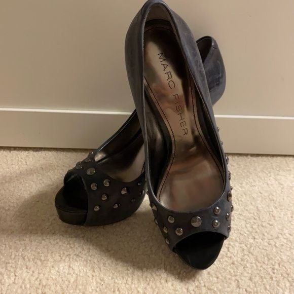 Marc Fisher Shoes - Marc Fisher Studded Platform Pumps